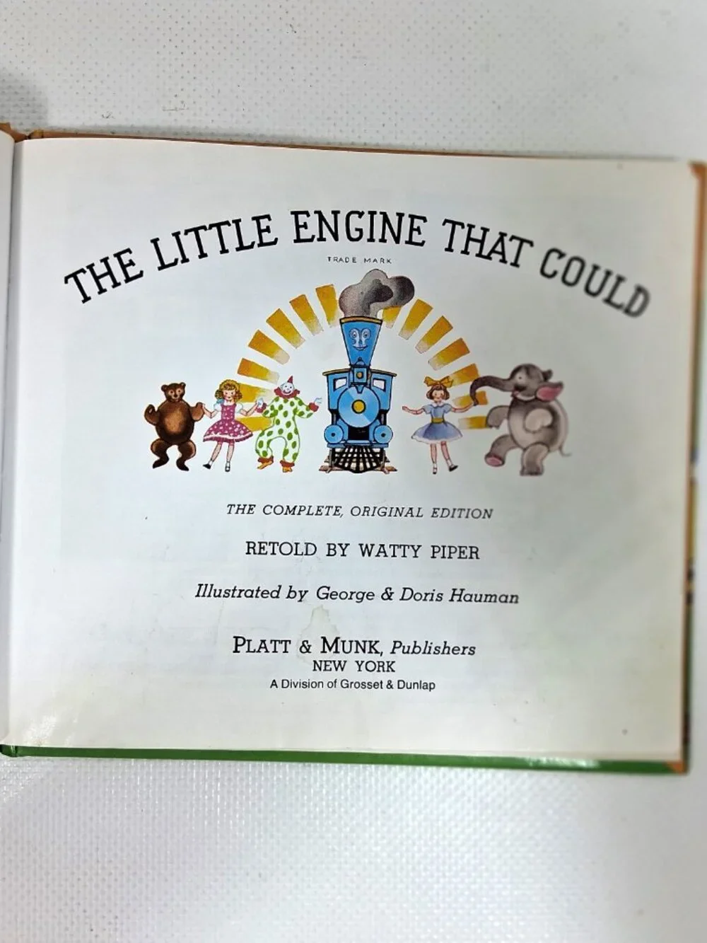 The Little Engine That Could by Watty Piper The Complete Original Edition